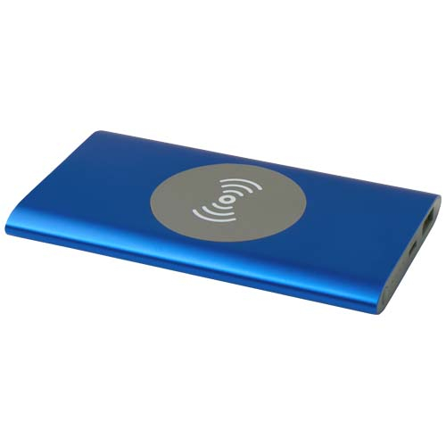 Batterie sans fil publicitaire 4000 mAh alu recyclé Juice Bleu royal